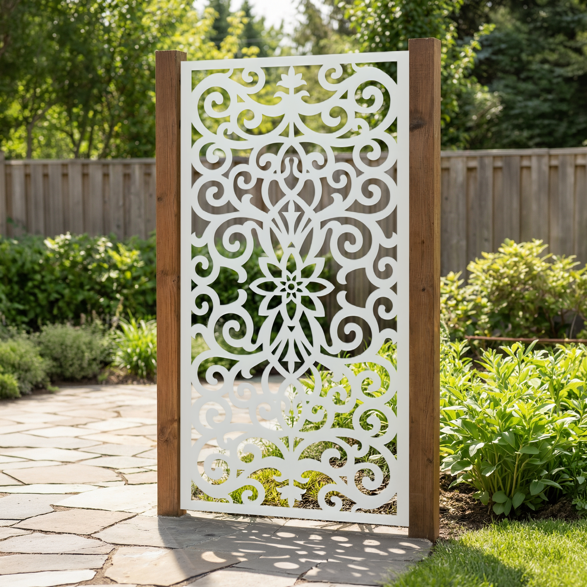 Mosaic Abstract Garden Privacy Screen [ABS1]